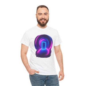 Maglietta luminosa Neon Portal – Rave Dimension 