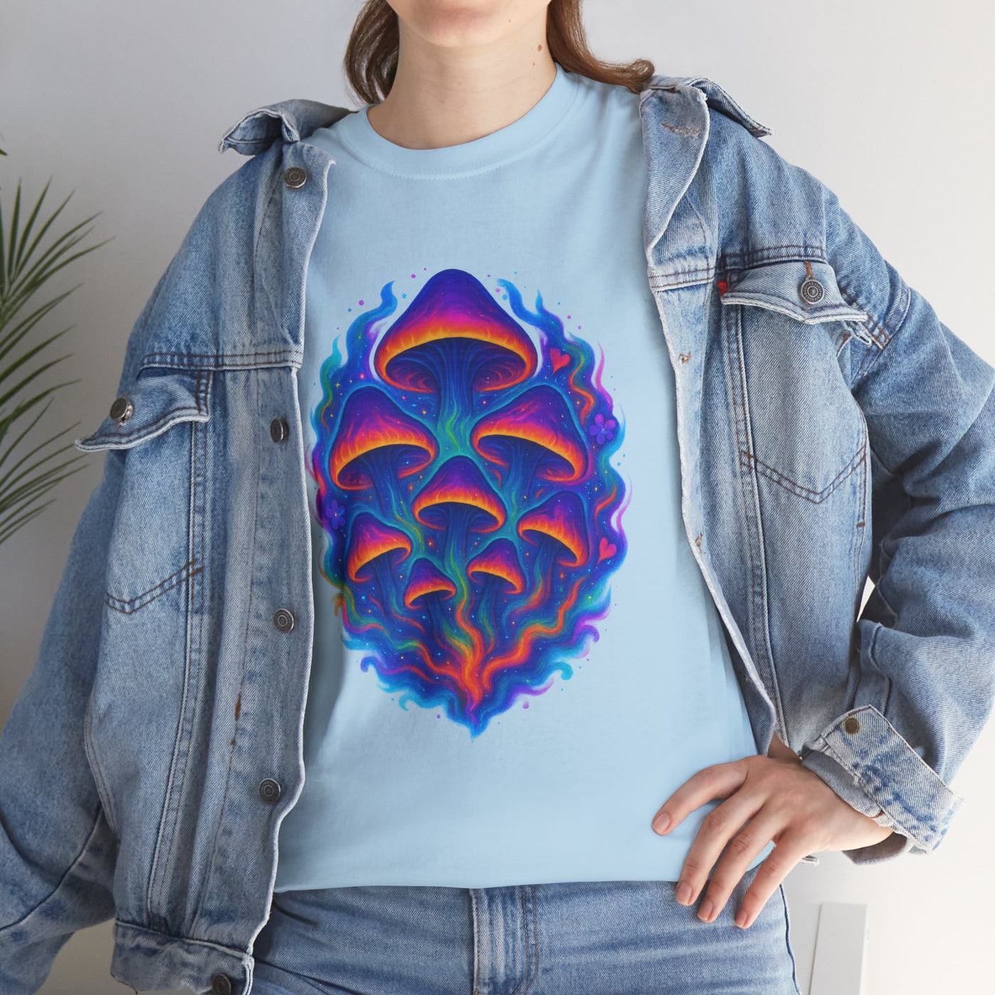 Cosmic Shroom Cascade T-Shirt