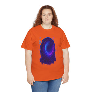 Maglietta luminosa Neon Crypto Portal – Blockchain Wormhole