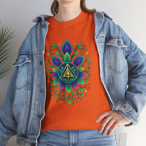 Trippy Bloom Mandala T-Shirt