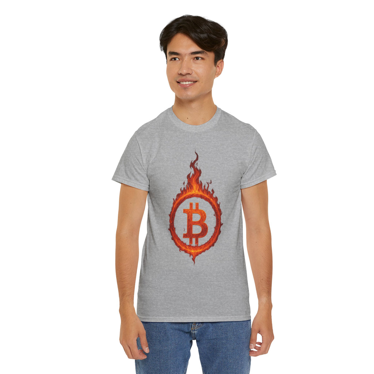 Bitcoin Blaze | Bold Collection T-shirt