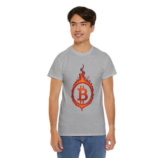 Bitcoin Blaze | Bold Collection T-shirt