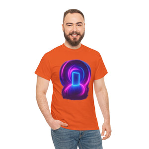 Maglietta luminosa Neon Portal – Rave Dimension 