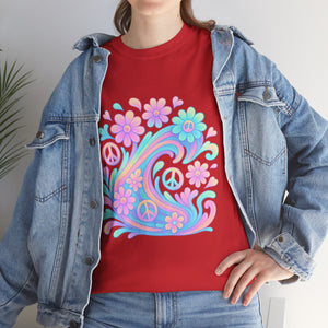 Groovy Pastel Swirl T-Shirt