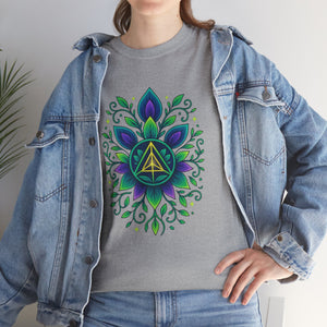 Trippy Bloom Mandala T-Shirt