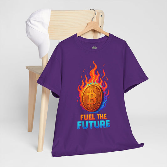 Maglietta Fuel the Future – Bitcoin (Bold Collection) 