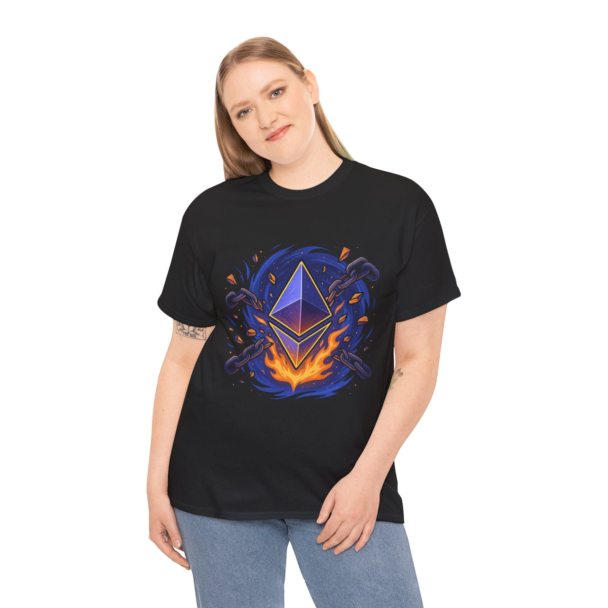 Break the Chains – Bold Ethereum T-Shirt