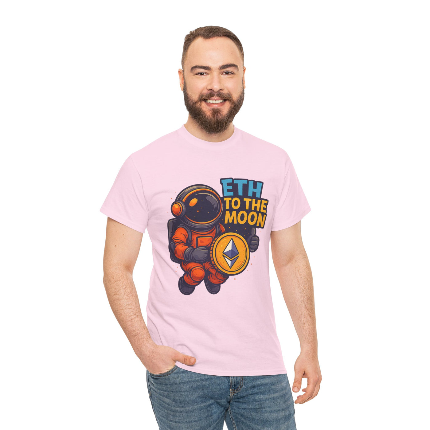 ETH To The Moon – Bold Ethereum T-Shirt