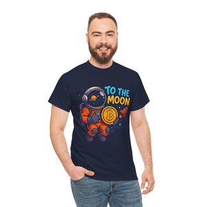 Bitcoin To The Moon – Maglietta della collezione Bold