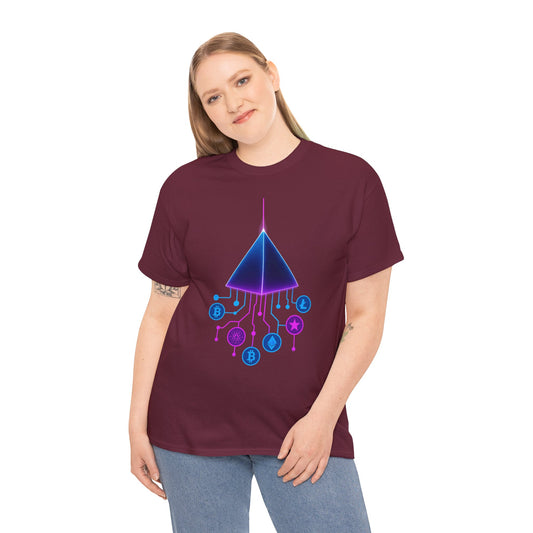 Maglietta Neon Pyramid Crypto 
