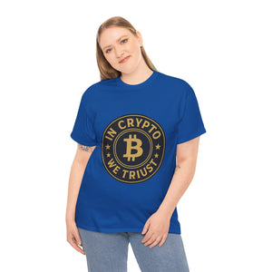In Crypto We Trust - Bold Collection T-shirt