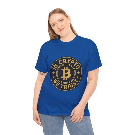 In Crypto We Trust - Bold Collection T-shirt