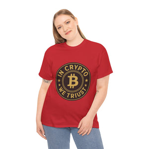 In Crypto We Trust - Bold Collection T-shirt