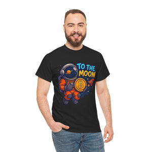 Bitcoin To The Moon – Maglietta della collezione Bold