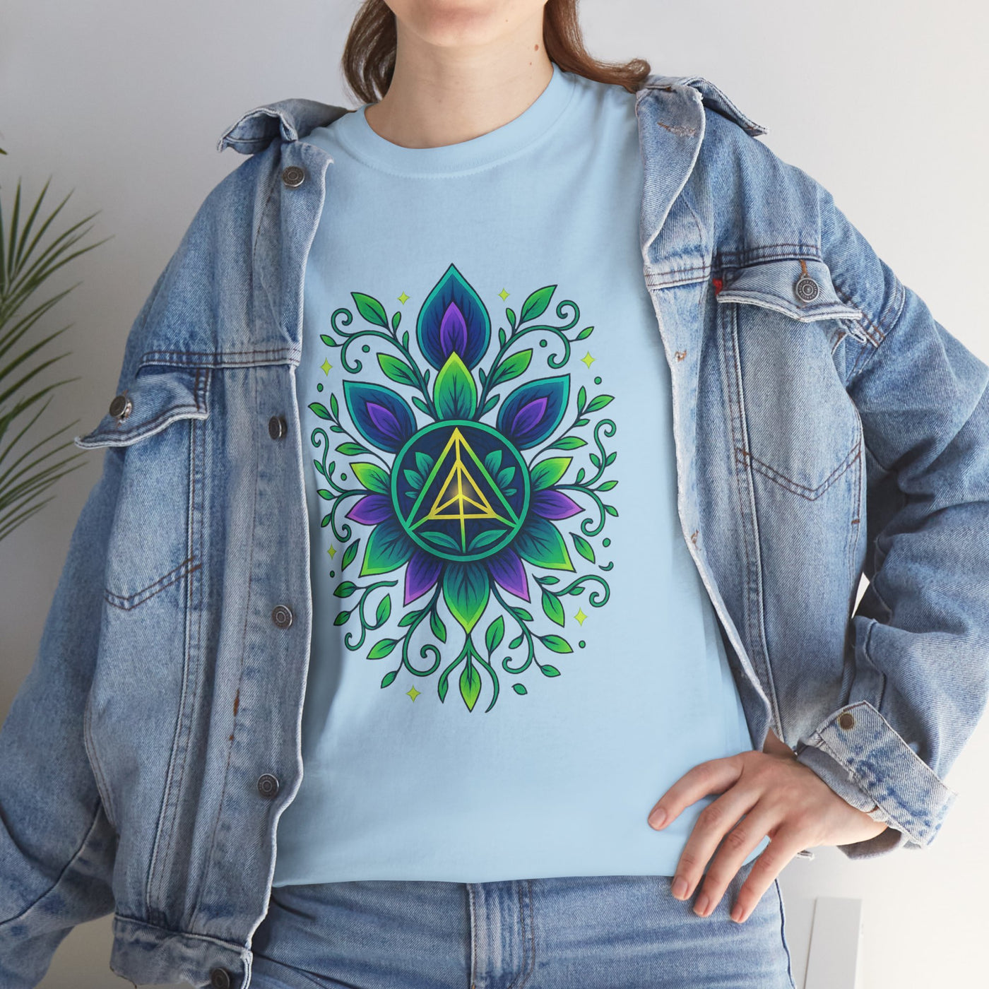 Trippy Bloom Mandala T-Shirt