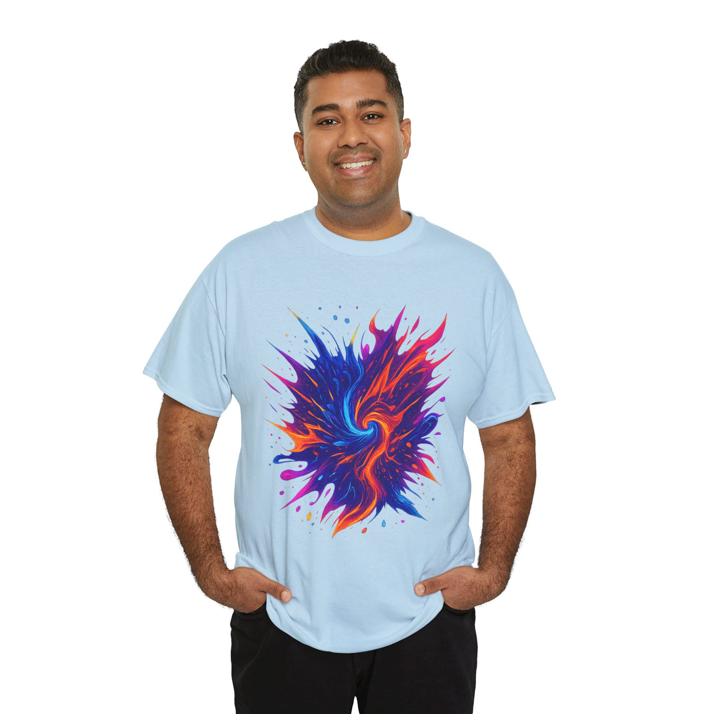 Psychedelic Energy Swirl T-Shirt
