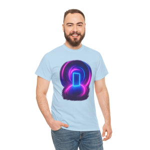 Maglietta luminosa Neon Portal – Rave Dimension 