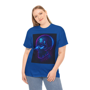 Neon Crypto Skull T-shirt