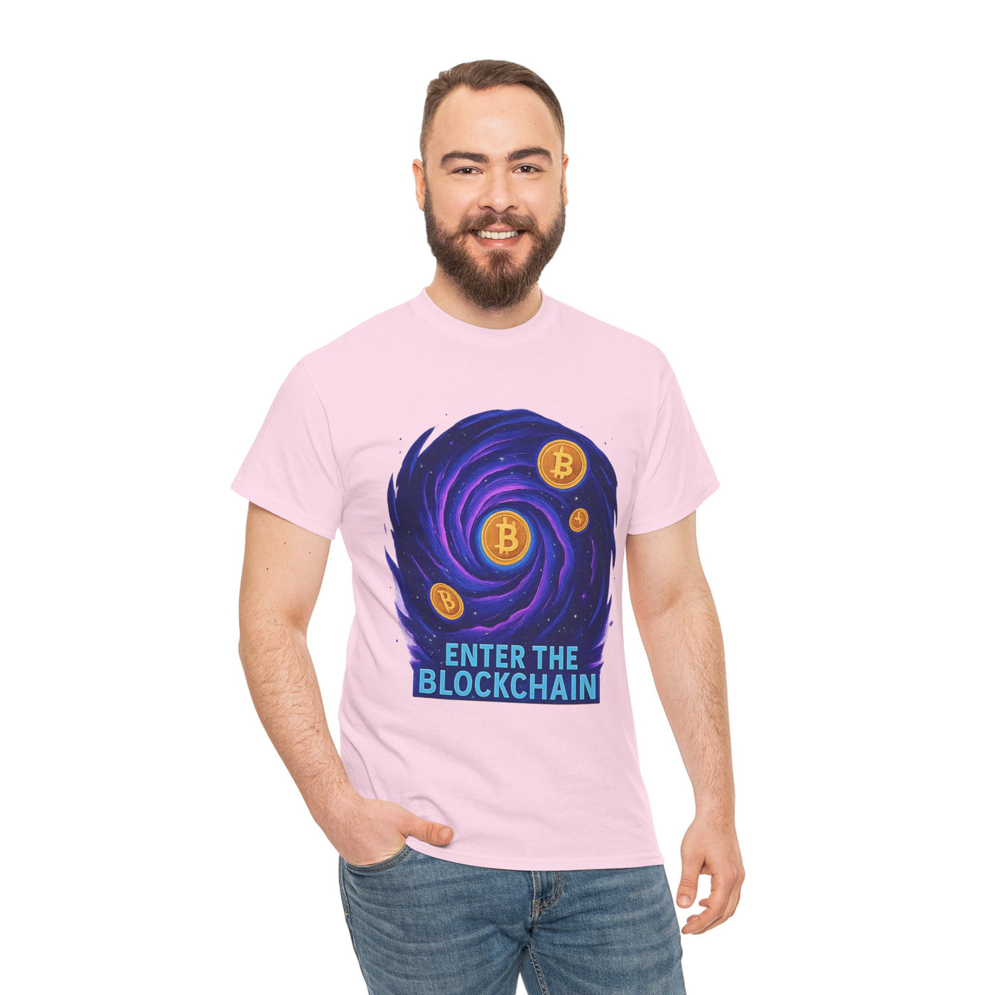 Enter the Blockchain | Bold Collection T-shirt