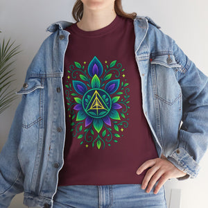Trippy Bloom Mandala T-Shirt