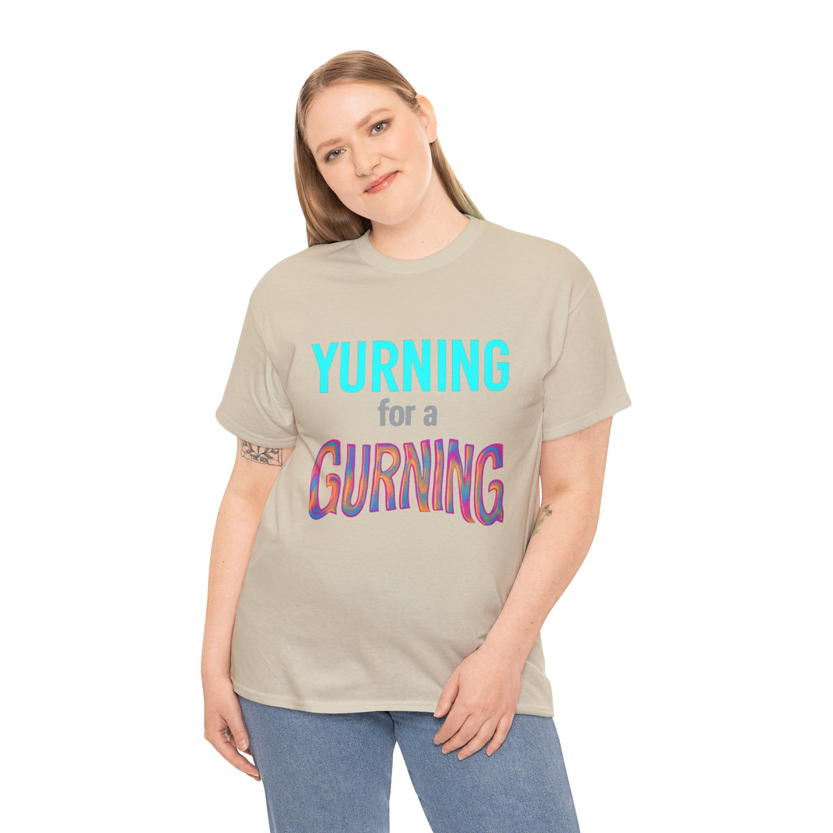 Yurning for a Gurning Caption T-shirt