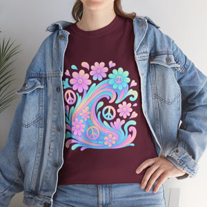 Groovy Pastel Swirl T-Shirt
