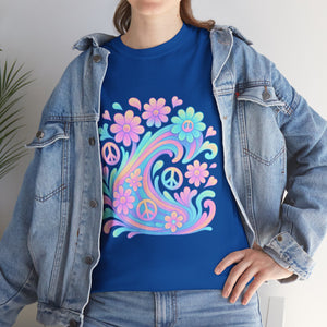 Groovy Pastel Swirl T-Shirt
