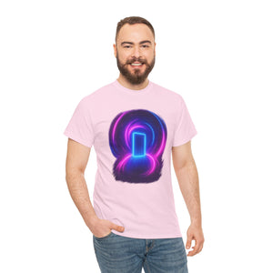 Maglietta luminosa Neon Portal – Rave Dimension 