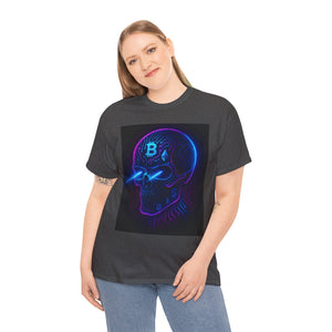 Neon Crypto Skull T-shirt
