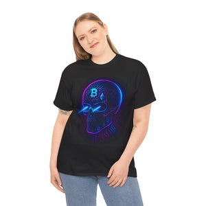 Neon Crypto Skull T-shirt