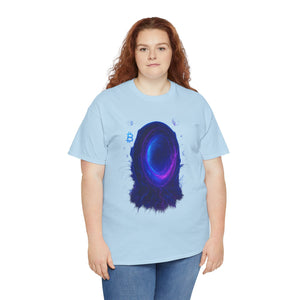 Maglietta luminosa Neon Crypto Portal – Blockchain Wormhole