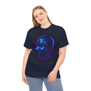 Neon Crypto Skull T-shirt