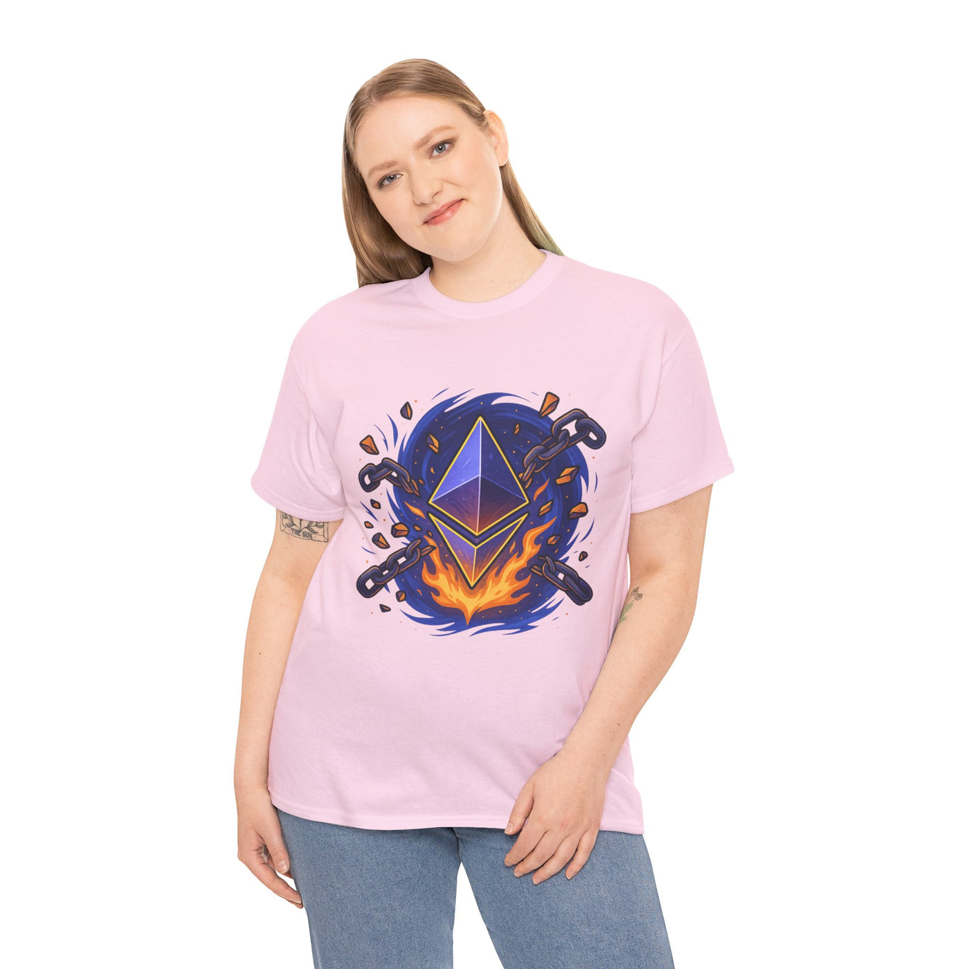 Break the Chains – Bold Ethereum T-Shirt