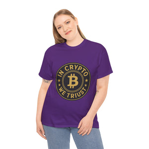 In Crypto We Trust - Bold Collection T-shirt