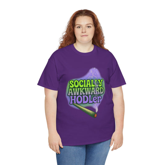 SOCIALLY AWKWARD HODLer (Smoke Edition) T-shirt